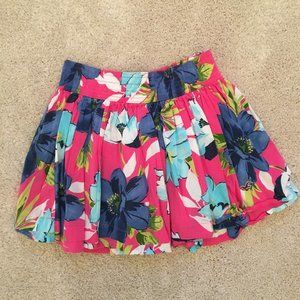 Hollister Floral Skirt